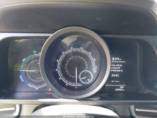 2022 HYUNDAI ELANTRA HYBRID BLUE