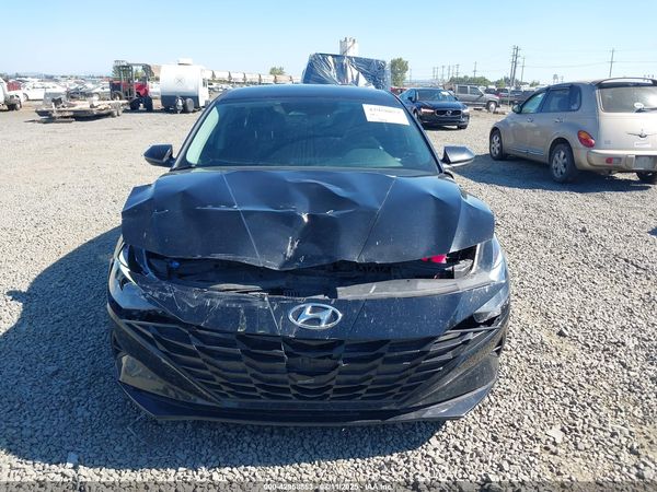 2022 HYUNDAI ELANTRA HYBRID BLUE