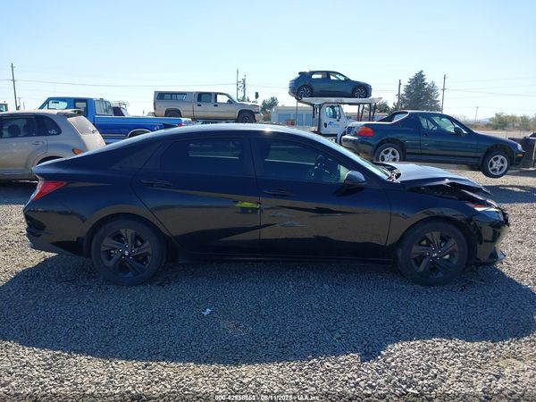 2022 HYUNDAI ELANTRA HYBRID BLUE