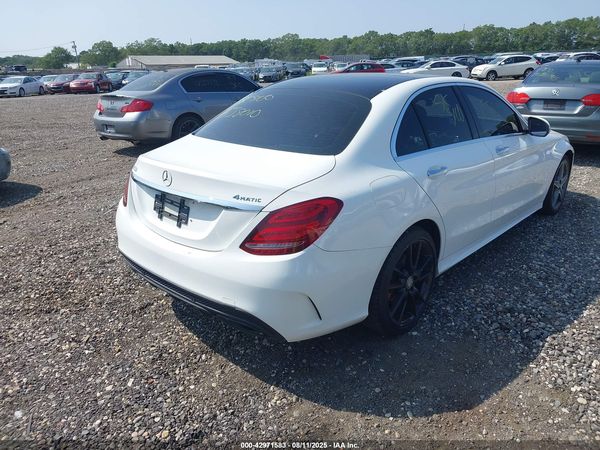 2015 MERCEDES-BENZ C 400 4MATIC
