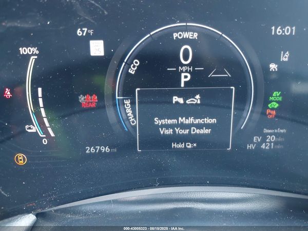 2022 LEXUS NX 450H+ LUXURY