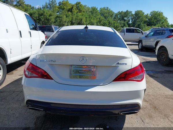 2018 MERCEDES-BENZ CLA 250 4MATIC
