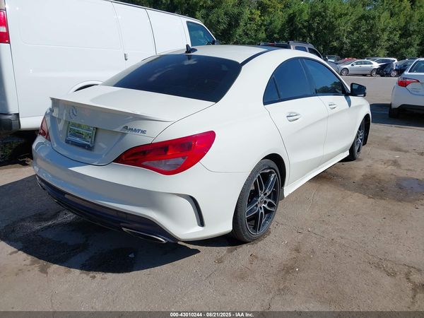 2018 MERCEDES-BENZ CLA 250 4MATIC