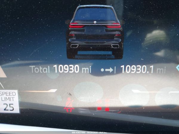 2025 BMW X7 XDRIVE40I