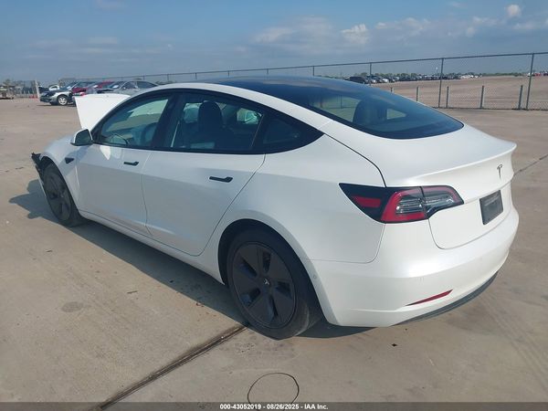 2022 TESLA MODEL 3 REAR-WHEEL DRIVE