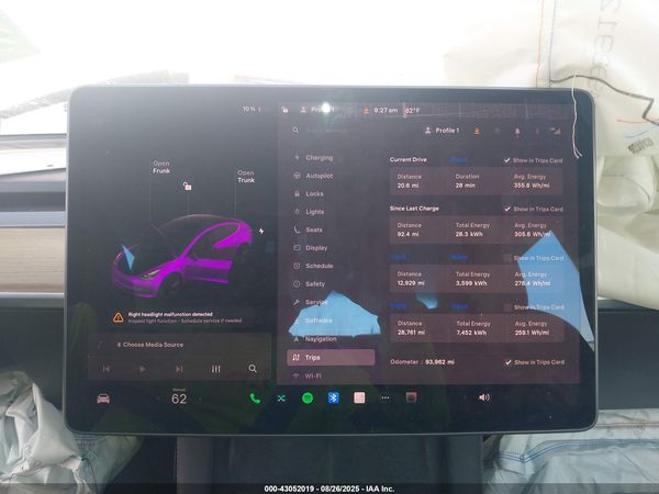 2022 TESLA MODEL 3 REAR-WHEEL DRIVE