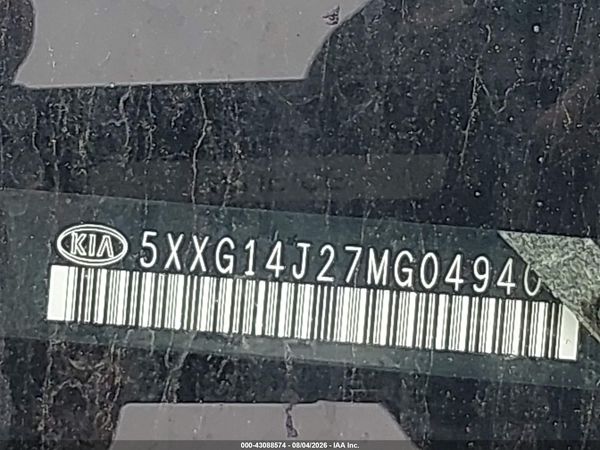2021 KIA K5 LXS