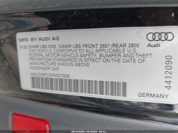 2023 AUDI A6