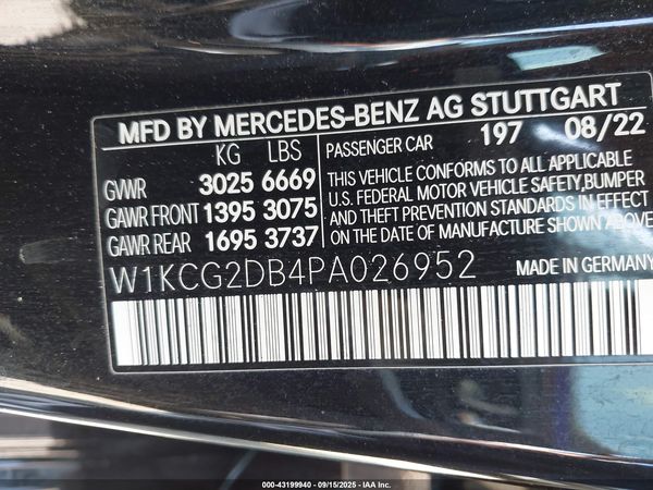 2023 MERCEDES-BENZ EQS 450+