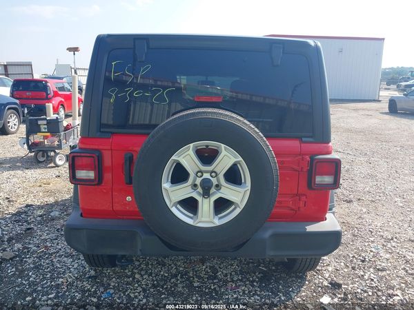 2018 JEEP WRANGLER UNLIMITED SPORT S 4X4