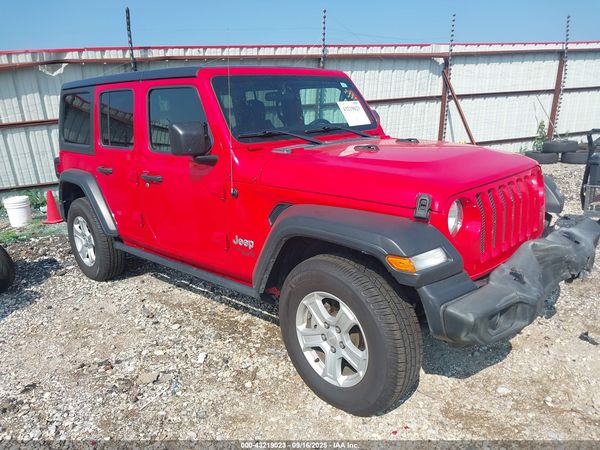 2018 JEEP WRANGLER UNLIMITED SPORT S 4X4