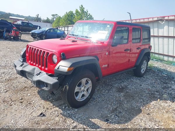 2018 JEEP WRANGLER UNLIMITED SPORT S 4X4