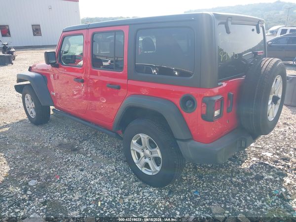 2018 JEEP WRANGLER UNLIMITED SPORT S 4X4