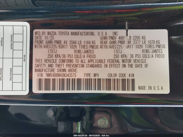 2025 MAZDA CX-50 2.5 S PREFERRED PACKAGE