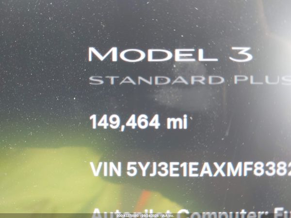 2021 TESLA MODEL 3