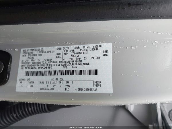 2024 FORD F-150 STX