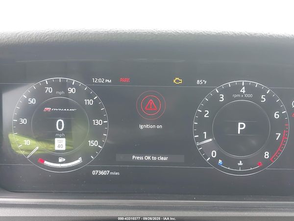 2019 LAND ROVER RANGE ROVER VELAR P250 R-DYNAMIC SE