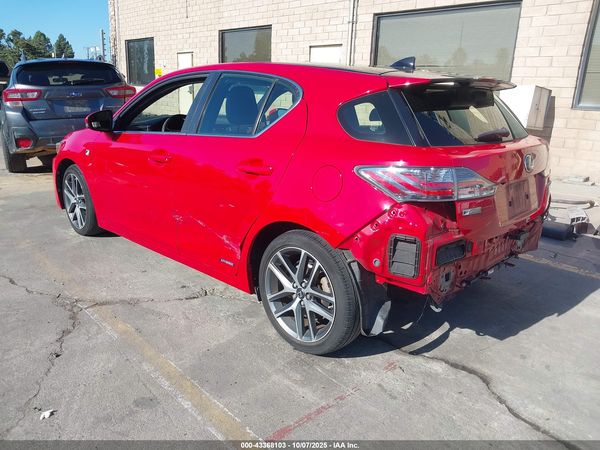 2016 LEXUS CT 200H