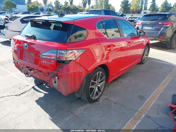 2016 LEXUS CT 200H