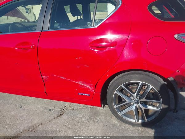 2016 LEXUS CT 200H