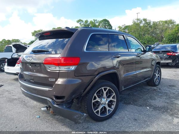 2018 JEEP GRAND CHEROKEE STERLING EDITION 4X4