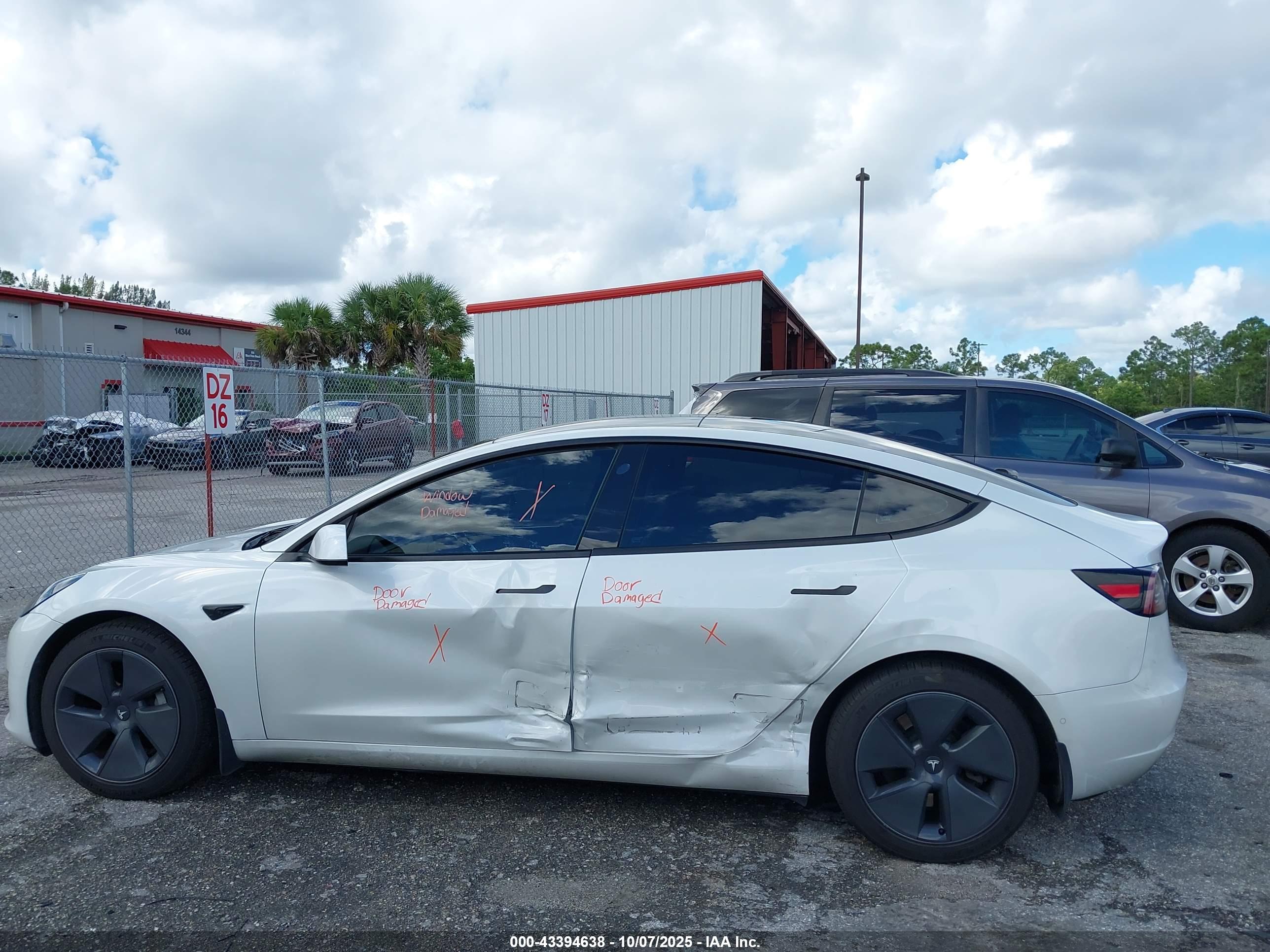 2022 TESLA MODEL 3 REAR-WHEEL DRIVE