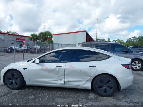 2022 TESLA MODEL 3 REAR-WHEEL DRIVE