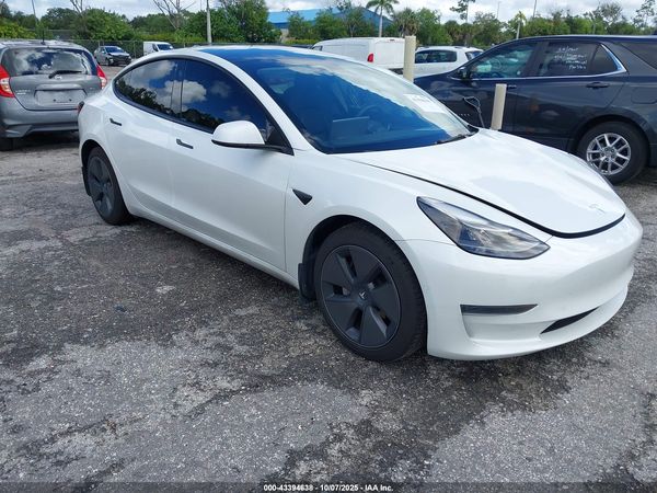 2022 TESLA MODEL 3 REAR-WHEEL DRIVE