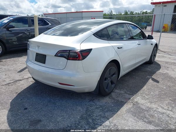 2022 TESLA MODEL 3 REAR-WHEEL DRIVE
