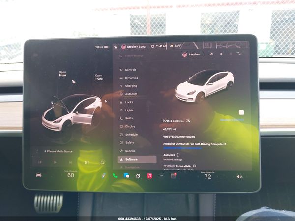 2022 TESLA MODEL 3 REAR-WHEEL DRIVE