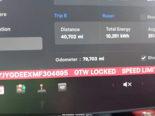 2021 TESLA MODEL Y
