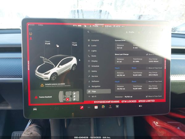 2021 TESLA MODEL Y