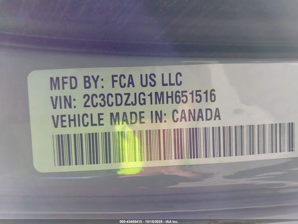 2021 DODGE CHALLENGER GT