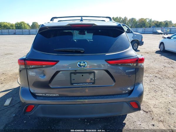 2022 TOYOTA HIGHLANDER HYBRID XLE
