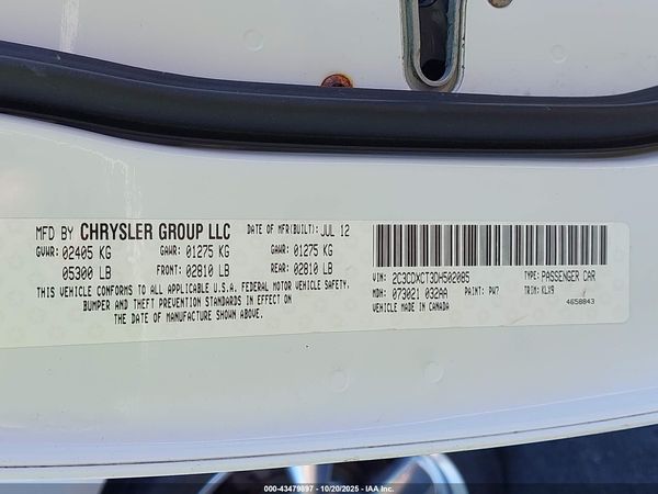 2013 DODGE CHARGER ROAD/TRACK