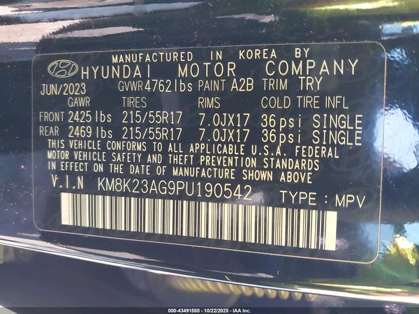 2023 HYUNDAI KONA ELECTRIC SE