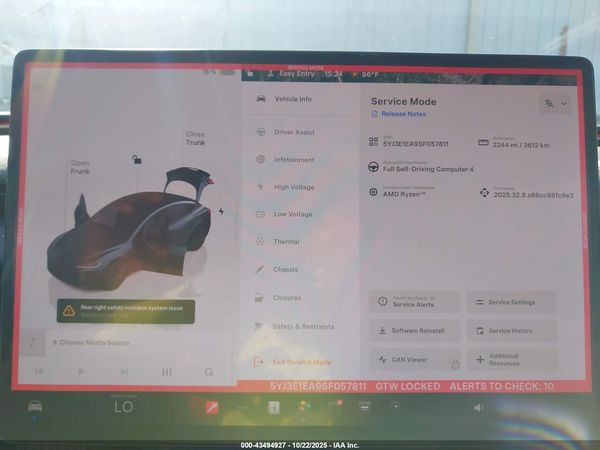 2025 TESLA MODEL 3