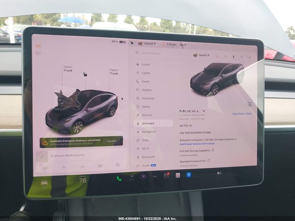 2022 TESLA MODEL Y