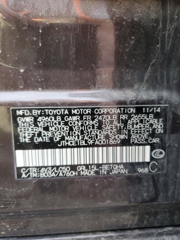 2015 LEXUS GS 350