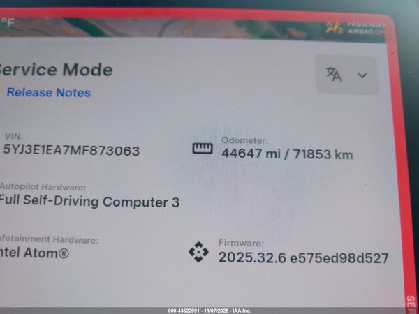 2021 TESLA MODEL 3