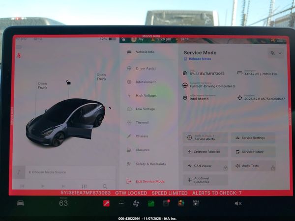 2021 TESLA MODEL 3