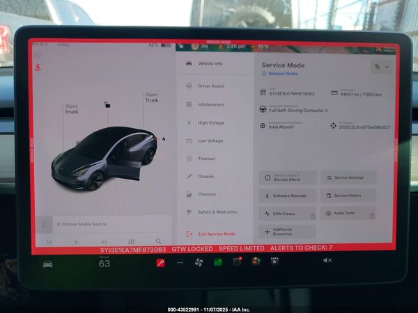 2021 TESLA MODEL 3