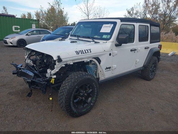 2022 JEEP WRANGLER UNLIMITED WILLYS 4X4
