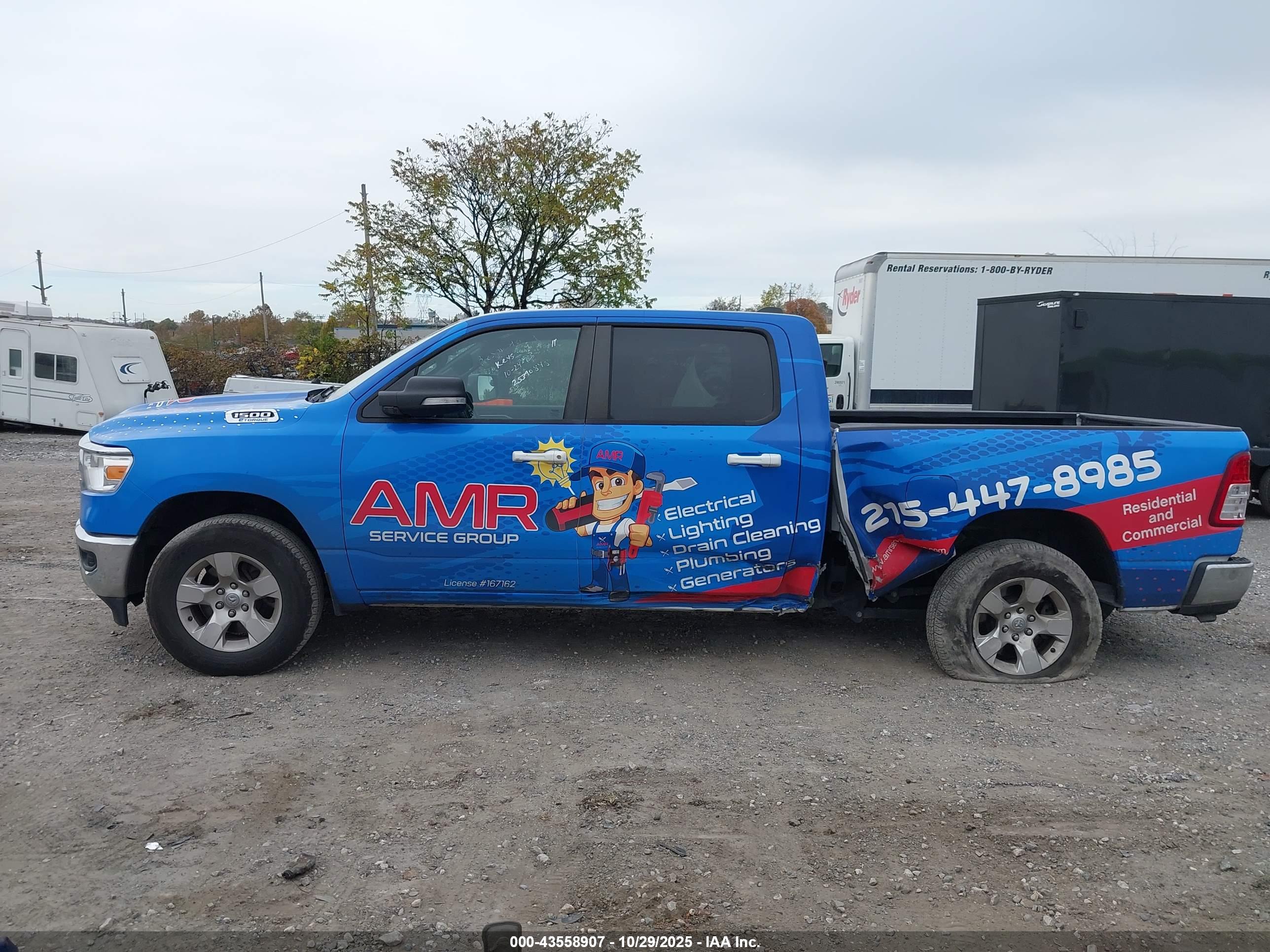 2021 RAM 1500 BIG HORN  4X4 6'4 BOX