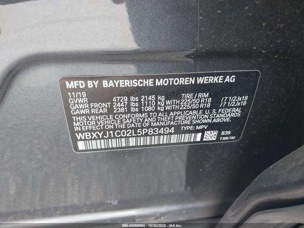 2020 BMW X2 XDRIVE28I