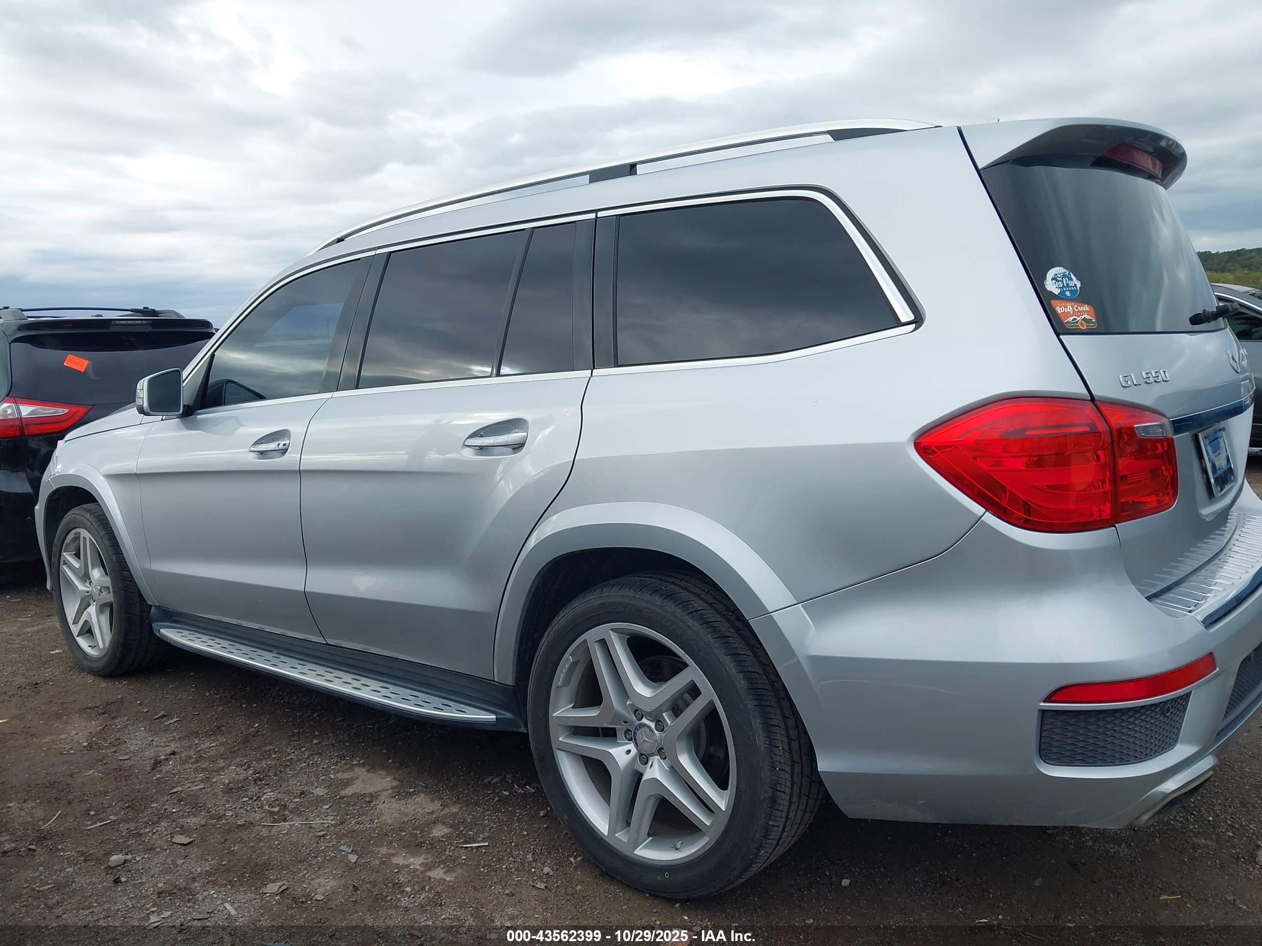 2013 MERCEDES-BENZ GL 550 4MATIC
