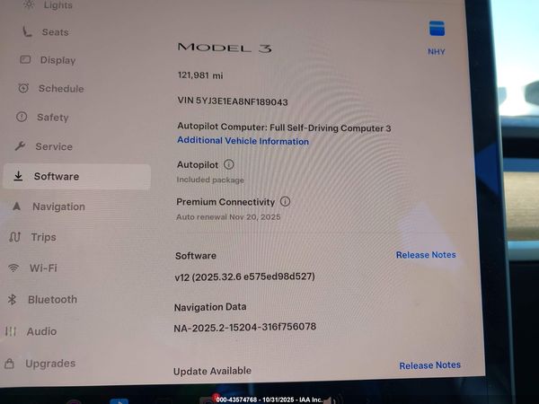 2022 TESLA MODEL 3 REAR-WHEEL DRIVE