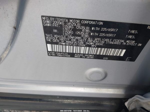 2018 TOYOTA RAV4 XLE