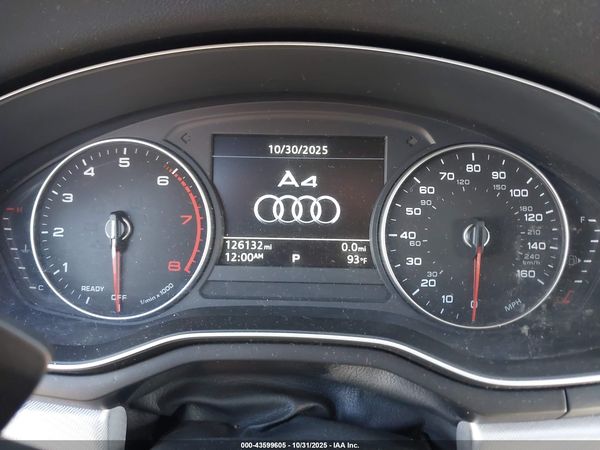 2017 AUDI A4 2.0T PREMIUM