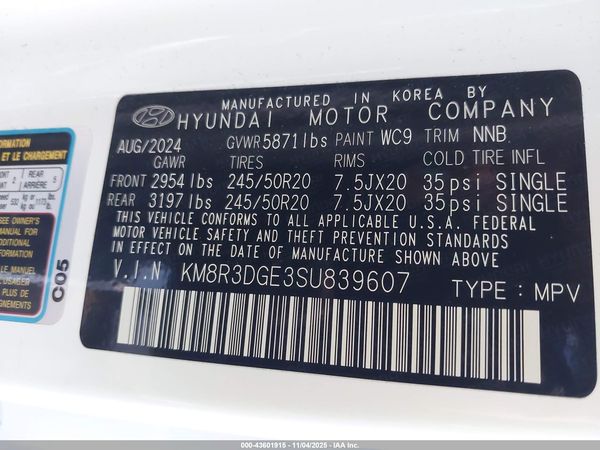 2025 HYUNDAI PALISADE XRT